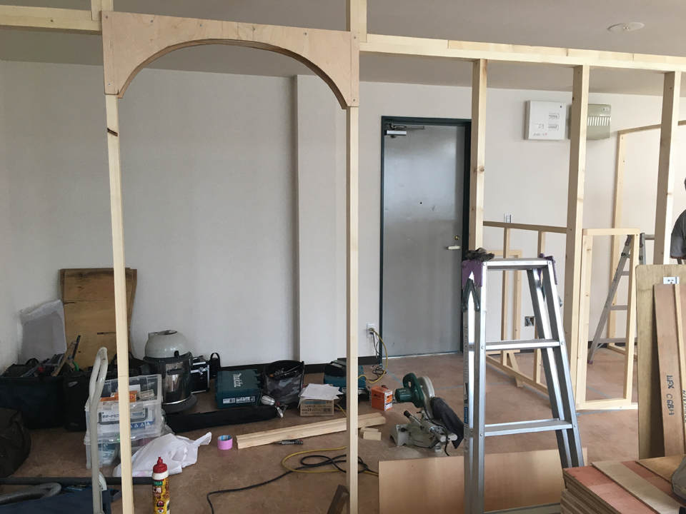 施工中 施工中