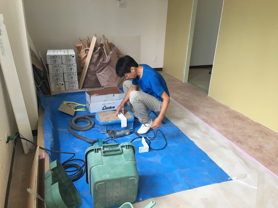 施工中 施工中